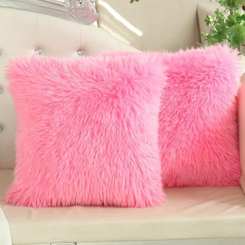 ZTYROLJ 2er Set Kissenbezug 40x40 cm,Microfiber Ultra Weich Kissenbezug mit Reißverschluss, Atmungsaktiv Resistent Kissenbezug 40x40 für Bettwäsche Sofa von ZTYROLJ