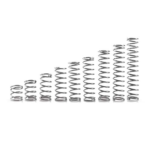 10 Stück Durchmesser 1 mm Außendurchmesser 8–10 mm Länge 10–30 mm Edelstahl-Druckfeder Y-förmige Zugfedern Rostfreie elektrische Feder, 1 x 8 x 15 mm (Farbe: 1 x 8 x 15 mm, Größe: O(1x10x25mm) von ZTZTZ