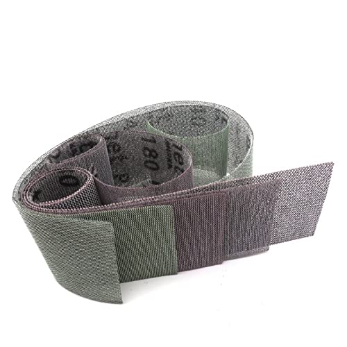 20 Stück 400 x 70 mm Schleifpapier Auto-Netz-Schleifscheibenblätter Staubfrei Anti-Blocking 80-320 Körnung Hakenschlaufe for Schleifen von Autoholz(320) von ZTZTZ