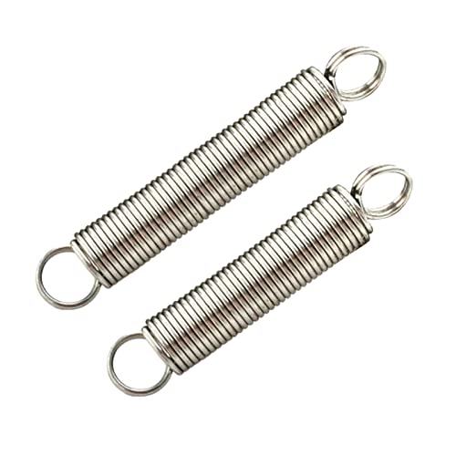 5 Stück Drahtdurchmesser 0,6 mm Edelstahl-Zugfedern mit geschlossenem Ring, Außendurchmesser 7 mm, zylindrische, spiralförmige Rückzugsfedern, Länge 20–120 mm optional(0.6x7.0x30mm) von ZTZTZ