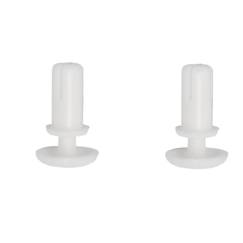 50 Stücke 3,1,6mm Nylon R Typ Expansion Nietmutter Schnalle Clip PC Board Nietverschluss(White,R3090) von ZTZTZ