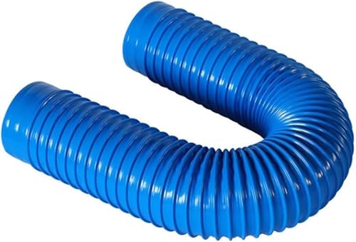 Flexibles Abflussrohr, flexibler PVC-Kanalschlauch, Belüftungsrohr, Hochleistungs-Industriebalgrohr for die Belüftung von Fabrikmaschinen, Staubentfernung(170mm 3M) von ZTZTZ