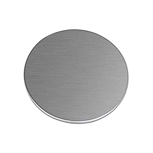 Rundblech aus Edelstahl 304, Durchmesser 150–500 mm, Edelstahlscheibe Dicke 2,5, geeignet for handwerkliches Metallstanzen(Diameter 150 mm) von ZTZTZ