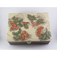 Tee Box Rustikal Küche Teebeutel Organizer Personalisiertes Geschenk Herbst Housewarming Orange Beeren Geschenk Für Mutter Tee Box Rustikal Küche Teebeutel Organizer Personalisiertes Geschenk Herbst Housewarming Orange Beeren Geschenk Für Mutter von ZTenEva