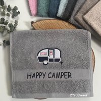 Kamper Handtuch, Wohnwagen Applikation, Name Bestickt Kamper Handtuch, Wohnwagen Applikation, Name Bestickt von ZTstickerei