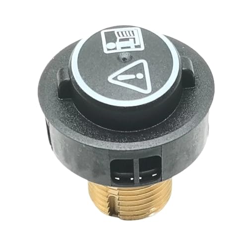 2/1 STÜCK Messing-Sicherheitsventil For Staubsauger Mit Schwarzem O-Ring, Kompatibel Mit Kärcher, SC4 SC5 Dampfreiniger, Haushaltsgeräte-Teil(1pcs) von ZUADZAFC