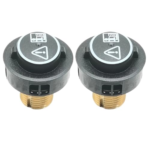 2/1 STÜCK Messing-Sicherheitsventil For Staubsauger Mit Schwarzem O-Ring, Kompatibel Mit Kärcher, SC4 SC5 Dampfreiniger, Haushaltsgeräte-Teil(2pcs) von ZUADZAFC