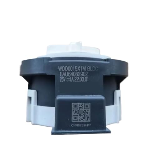ZUADZAFC Ablaufpumpenbaugruppe for Waschmaschinen, Kompatibel Mit LG, WDD0015X1M BLDC-Ablaufmotor EAU64082902, 26 V, Waschmaschinenteile von ZUADZAFC