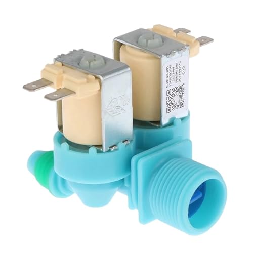 ZUADZAFC Magnetventil for Den Wassereinlass Der Waschmaschine, Doppelkopf-Design, Kompatibel Mit Samsung, Waschmaschinenteile DC62-00311C, 220/240 V, 50/60 Hz von ZUADZAFC