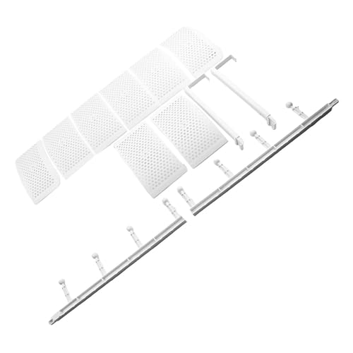 ZUADZAFC Windabweiser for Klimaanlagen, Verstellbar, Einziehbar, Universell, Anti-Direkt-Luftstrom, Windschutzscheibe for Klimaanlagen, 90 × 27 cm(Set 1) von ZUADZAFC