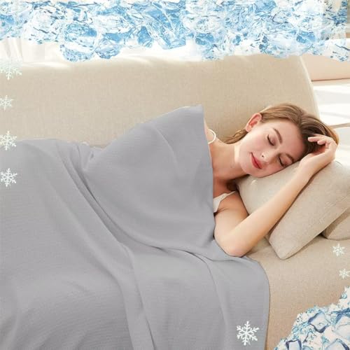 ZUCZUG Kühldecke Selbstkühlende Decke, Leichte Sommerdecke doppelseitige, absorbiert Körperwärme, kühlende Decke für Erwachsenern Kinder Babydecke Bett Sofa ZUCZUG Kühldecke Selbstkühlende Decke, Leichte Sommerdecke doppelseitige, absorbiert Körperwärme, kühlende Decke für Erwachsenern Kinder Babydecke Bett Sofa von ZUCZUG