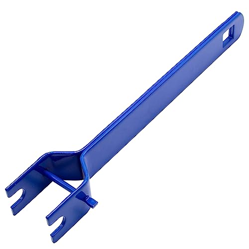 ZUDKSUY Drahtspanner, Elektrozaun-Siebgriff, Inline-Siebgriff, Zaunspanner, Drahtspanner, Schraubenschlüssel, Spannwerkzeug (blau) von ZUDKSUY