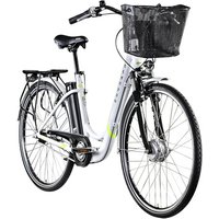 ZÜNDAPP E-Bike City »Z510«, 28 Zoll, RH: 48 cm, 3-Gang - weiss von ZÜNDAPP