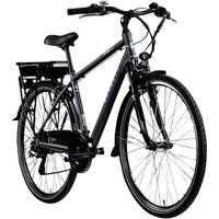ZÜNDAPP E-Bike Trekking »Green 7.7«, 28 Zoll, RH: 48 cm, 21-Gang - grau von ZÜNDAPP