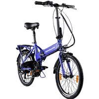 ZÜNDAPP E-Bike »Z101«, 20 Zoll, RH: 48 cm, 6-Gang - blau von ZÜNDAPP
