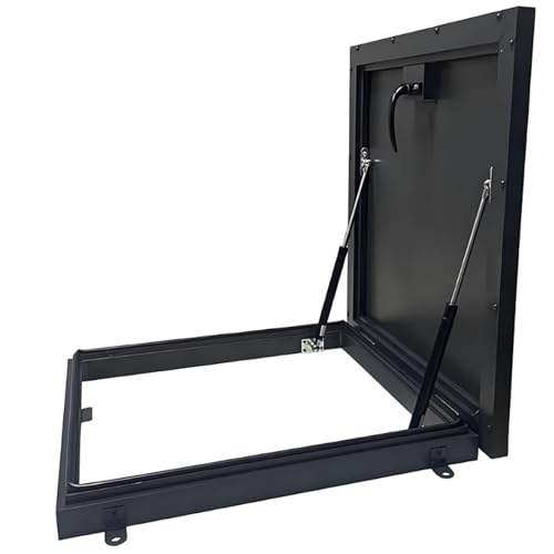 Hochleistungs-Sicherheits-Schachtabdeckungen aus Stahl,Dachfenster aus verzinktem, pulverbeschichtetem Stahl,Sicherheitsdachfenster für Gewerbe,Notausstiegsfenster für Gewerbedächer(85*95cm/33.5*37.4i Hochleistungs-Sicherheits-Schachtabdeckungen aus Stahl,Dachfenster aus verzinktem, pulverbeschichtetem Stahl,Sicherheitsdachfenster für Gewerbe,Notausstiegsfenster für Gewerbedächer(85*95cm/33.5*37.4i von ZUGIATP