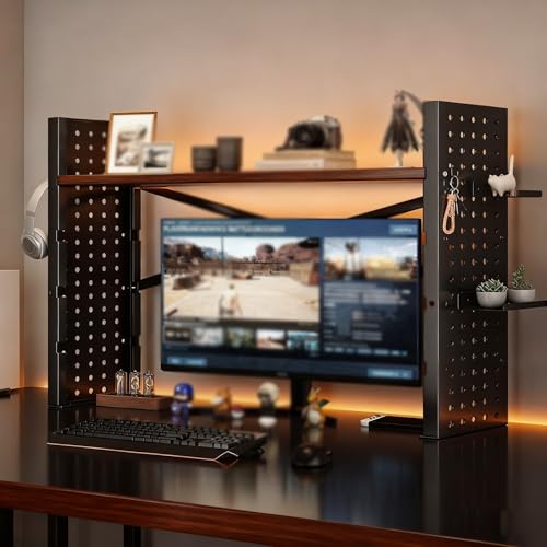 Lift Schreibtisch Bücherregal Schlafsaal Bücherregal Schreibtisch Küche Schlafsaal Home Office Bücherregal(Black double layer,80cm/31in) von ZUGIATP