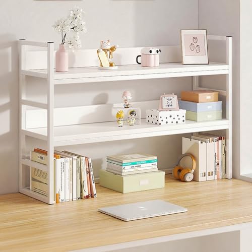 Schreibtisch-Bücherregal, Bücherregal Für Wohnheime, Schreibtisch-Organizer-Regal, Schreibtisch-Aufbewahrungsregal, Mehrzweck-Bücherregal, Aufbewahrungsregal(A1,95cm/37in) von ZUGIATP