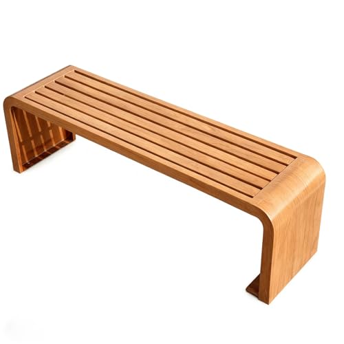 ZUGIATP Doppelte Metallstahlbank Metall-Gartenbank Terrassenstuhl Parksitz Garten Poolseite Veranda Hof Parkstuhl(A,180cm/70in) von ZUGIATP