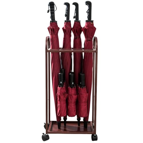 ZUGIATP Regenschirmhalter Mit Abtropfschale Schirmständer Goldener Metall-Regenschirm-Stand Große Kapazität Mit Ablaufwanne Für Flur Büro Veranda-Türeingänge(Brown,36 * 25 * 68cm/14 * 9 * 26in) ZUGIATP Regenschirmhalter Mit Abtropfschale Schirmständer Goldener Metall-Regenschirm-Stand Große Kapazität Mit Ablaufwanne Für Flur Büro Veranda-Türeingänge(Brown,36 * 25 * 68cm/14 * 9 * 26in) von ZUGIATP