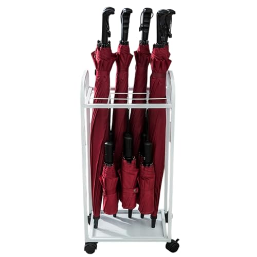 ZUGIATP Regenschirmhalter Mit Abtropfschale Schirmständer Goldener Metall-Regenschirm-Stand Große Kapazität Mit Ablaufwanne Für Flur Büro Veranda-Türeingänge(White,36 * 25 * 68cm/14 * 9 * 26in) ZUGIATP Regenschirmhalter Mit Abtropfschale Schirmständer Goldener Metall-Regenschirm-Stand Große Kapazität Mit Ablaufwanne Für Flur Büro Veranda-Türeingänge(White,36 * 25 * 68cm/14 * 9 * 26in) von ZUGIATP