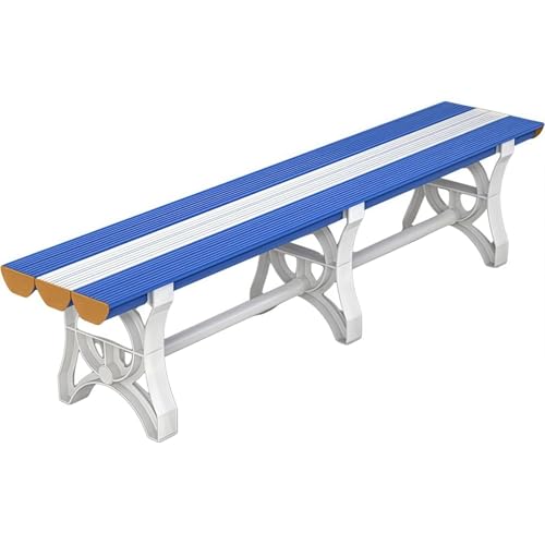ZUGIATP Umkleidebank Für Den Pool Duschbank Aus ABS-Kunststoff Freizeitbank Für Drinnen Oder Draußen Badezimmersitz Geeignet Für Öffentliche Duschen Oder Ruhebereiche.(Multi-Colored,150cm/59in) von ZUGIATP
