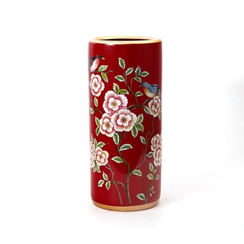 ZUGIATP Zylindrischer Schirmständer Regenschirmständer Für Den Eingang Bodenstehender Aquarium- Regenschirmeimer Für Flur Büro Veranda-Türeingänge(B) von ZUGIATP