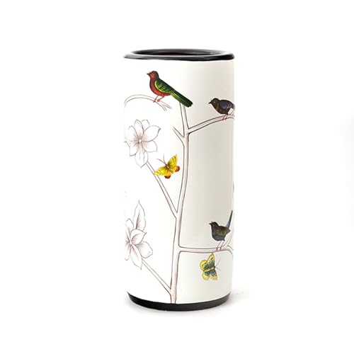 ZUGIATP Zylindrischer Schirmständer Regenschirmständer Für Den Eingang Bodenstehender Aquarium- Regenschirmeimer Für Flur Büro Veranda-Türeingänge(G) von ZUGIATP