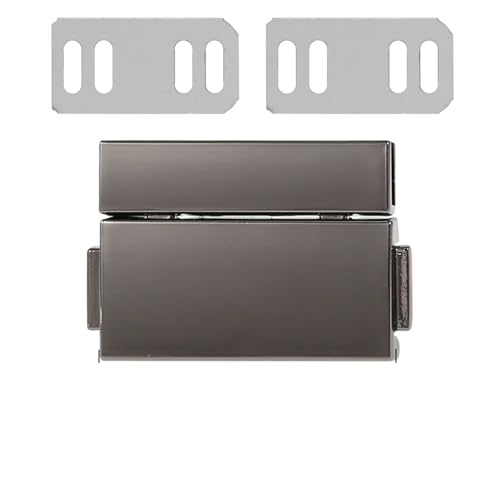 10 STÜCKE 3,9 CM Rechteckige Metall Drücken Push-Locks for Frauen Tasche Handtasche Spring Lock Snap Dekorative Verschlüsse Verschluss DIY Zubehör(Color2) von ZUGLQYSX