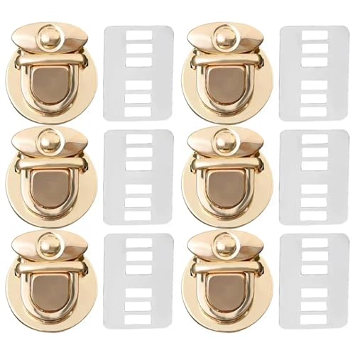 40 Stück Metallverschlüsse Taschenverschluss Schnallen for Handtaschen Schultertaschen Totes Verschlüsse Schnappverschlüsse DIY Bastelzubehör(Color4,40pcs) von ZUGLQYSX
