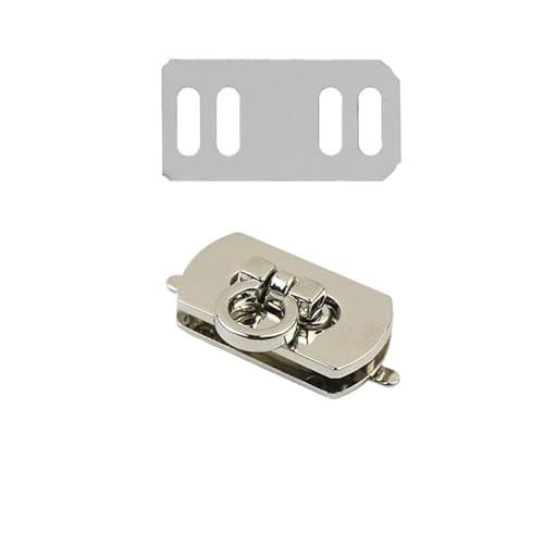 Metall Schmetterling Drehverschluss Schnalle Drehverschluss for Lederhandwerk Damen Tasche Handtasche Schultertasche DIY Hardware Zubehör(Color4) von ZUGLQYSX
