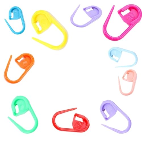Stricken Weben Kunststoff Mesh Blatt DIY Tasche Zubehör Helfer(Random color 10pcs) von ZUGLQYSX