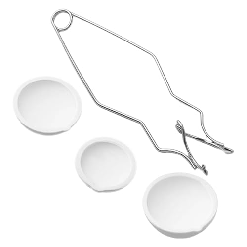 Tiegelzange Schmelzzange Küchenzange Tiegel Gericht Kreisklemme Langgriff Topf Ofenzange FüR Das Metallgusslabor von ZUGLQYSX