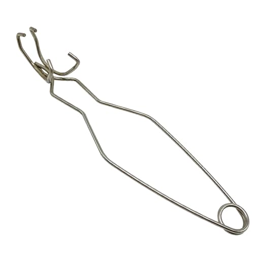 Tiegelzange Schmuck-Metallschmelzzange, Edelstahl-Tiegelzange, Klemme for Schmelzen von Gold und Silber, Schmuckguss-Werkzeug FüR Das Metallgusslabor Tiegelzange Schmuck-Metallschmelzzange, Edelstahl-Tiegelzange, Klemme for Schmelzen von Gold und Silber, Schmuckguss-Werkzeug FüR Das Metallgusslabor von ZUGLQYSX