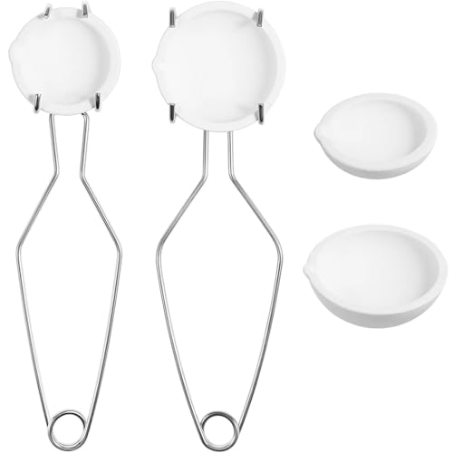 Tiegelzange Schmuck Tiegel Tiegel Teller Tasse Zange Schmelzen Werkzeug Quarz Metall Topf for Werkzeuge FüR Das Metallgusslabor von ZUGLQYSX