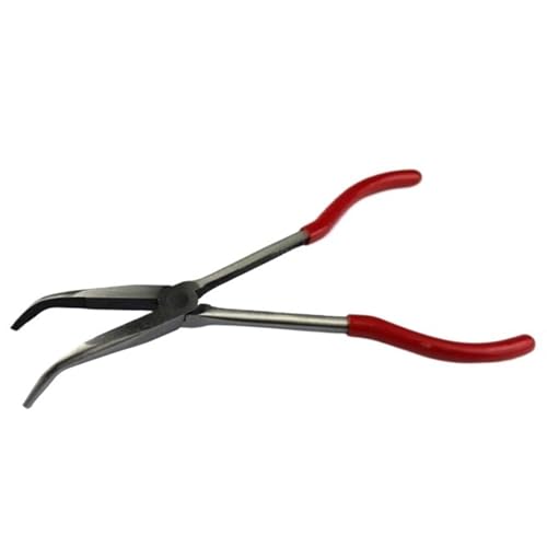 Tiegelzange Zangen Stahl Edelstahl Tiegel Zange for Schmelzen Schale Schüssel Schmuck Casting Gießen Silber Gold Werkzeug FüR Das Metallgusslabor(45 degrees) von ZUGLQYSX
