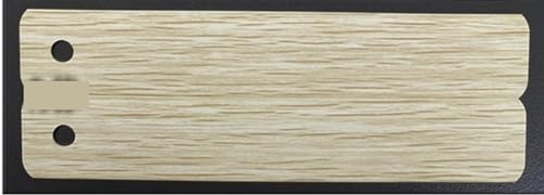 ZUGLQYSX Kantenumleimer Selbstklebend Kantenband 20 mm 22 mm 10 m for Holz Küche Kleiderschrank Möbel Tisch Schreibtischplatte für Schrankreparatur, Möbelrestaurierung(White Oak,10M_20MM Width) von ZUGLQYSX