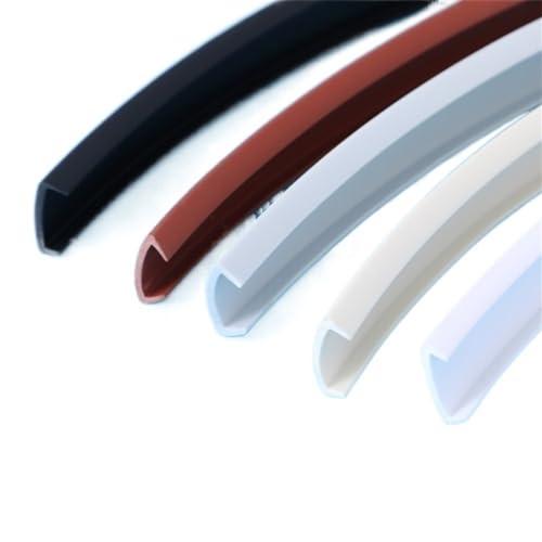 ZUGLQYSX Kantenumleimer Selbstklebend Möbelkante Möbelweichkante Weiß Beige Grau Schwarzbraun für Schrankreparatur, Möbelrestaurierung(Beige,5M_U_5MM) von ZUGLQYSX