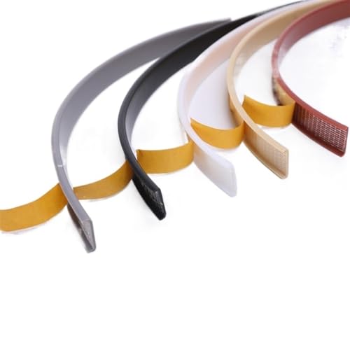 ZUGLQYSX Kantenumleimer Selbstklebend U-Kantenband Möbelkantenband 9 mm - 25 mm Heimwerker Weiß Beige Grau Schwarz Braun für Schrankreparatur, Möbelrestaurierung(Gray,10M_25MM) von ZUGLQYSX