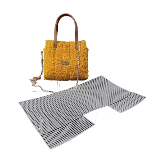 Zubehör Stricken Weben Kunststoffnetzblatt DIY Nähen Gewebtes Taschenzubehör Geldbörsenherstellung Häkelprojekte Zubehör Stricken Weben Kunststoffnetzblatt DIY Nähen Gewebtes Taschenzubehör Geldbörsenherstellung Häkelprojekte von ZUGLQYSX
