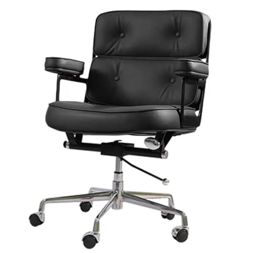 ZUIAI Robin Chair Bürostuhl Lift Drehstuhl Computerstuhl Massivholz Boss Sofa Stuhl (D) von ZUIAI