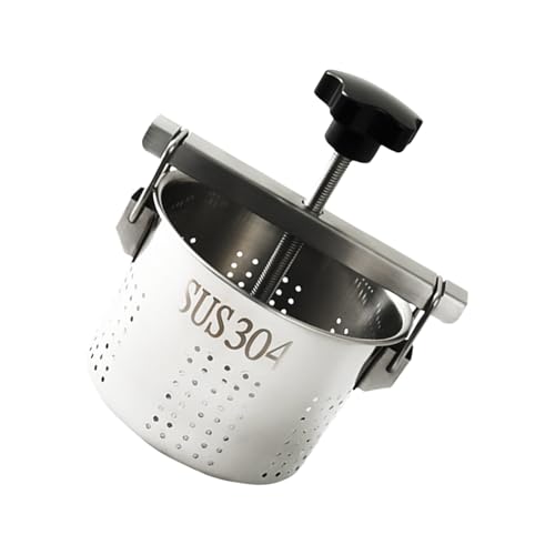 Edelstahl Gemüse Obst Presse Abtropfen Werkzeug Knödel Füllpresse für Hobbyköche und Restaurants Edelstahl Kochen Gadget Edelstahl Gemüse Obst Presse Abtropfen Werkzeug Knödel Füllpresse für Hobbyköche und Restaurants Edelstahl Kochen Gadget von ZUJIABAO