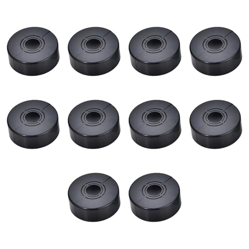 Erhöhte Duschkopfabdeckungen, geteilte Installations-Designs, Rohrverdeckungen, Badezimmer-Upgrades, Zubehör, geteilte Designs, Duschkopf-Abdeckung, 10 Stück von ZUJIABAO
