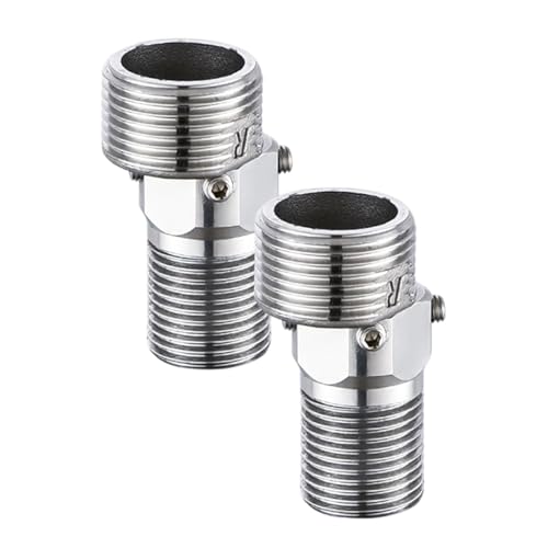 Platzsparender Duschanschluss, Edelstahl, Duscharmatur-Adapter, 360 Grad drehbarer Winkel, abgewinkelter, gebogener Fuß, Universalgewinde, Exzenterschraube, Ecke Platzsparender Duschanschluss, Edelstahl, Duscharmatur-Adapter, 360 Grad drehbarer Winkel, abgewinkelter, gebogener Fuß, Universalgewinde, Exzenterschraube, Ecke von ZUJIABAO