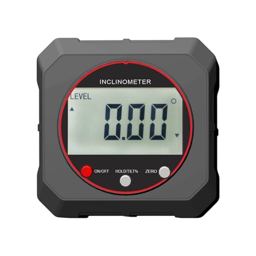 Precisions Digitaler Neigungsmesser, Hintergrundbeleuchtung, leicht zu transportieren, Winkelsucher, ABS für Niveau-Kalibrierung bei schlechten Lichtverhältnissen, verstellbare Hintergrundbeleuchtung Precisions Digitaler Neigungsmesser, Hintergrundbeleuchtung, leicht zu transportieren, Winkelsucher, ABS für Niveau-Kalibrierung bei schlechten Lichtverhältnissen, verstellbare Hintergrundbeleuchtung von ZUJIABAO