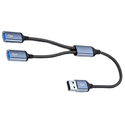 Tragbarer USB-Adapter-Hub mit USB-C-Verlängerungskabel, verschiedene Geräte, Ladedatenübertragung für Computer und Laptops, Lade-Datenübertragungs-Hub von ZUJIABAO