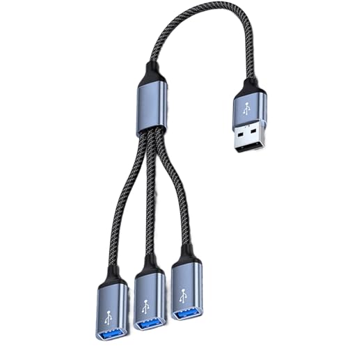 Tragbarer USB-Adapter-Hub mit USB-C-Verlängerungskabel, verschiedene Geräte, Ladedatenübertragung für Computer und Laptops, Lade-Datenübertragungs-Hub von ZUJIABAO