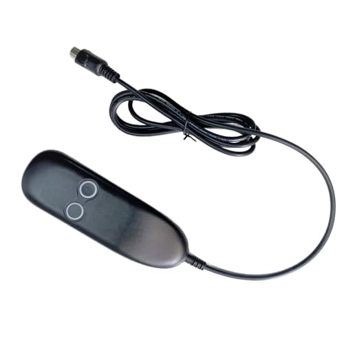 ZUJIABAO Elektrischer Liegestuhl-Controller, 2 Tasten, 5 Pins, Handschalter, Sofa-Hebe-Controller für Haushaltsgeräte, Handschalter für Haushaltsgeräte von ZUJIABAO