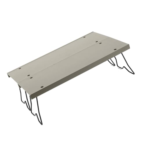 ZUJIABAO Leichter Aluminium-Campingtisch, sofortiger Aufbau, tragbar, zusammenklappbar, für Outdoor-Wandern, Picknicks und Reisen, wetterbeständig, Camping von ZUJIABAO