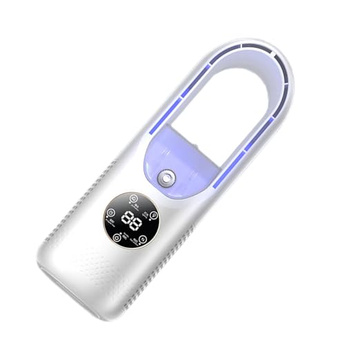 ZUJIABAO USB-Ventilator ohne Flügel mit Luftbefeuchter, leises Kühlsystem, einstellbare Geschwindigkeit, kompakt für Computertisch-Luftkühler von ZUJIABAO